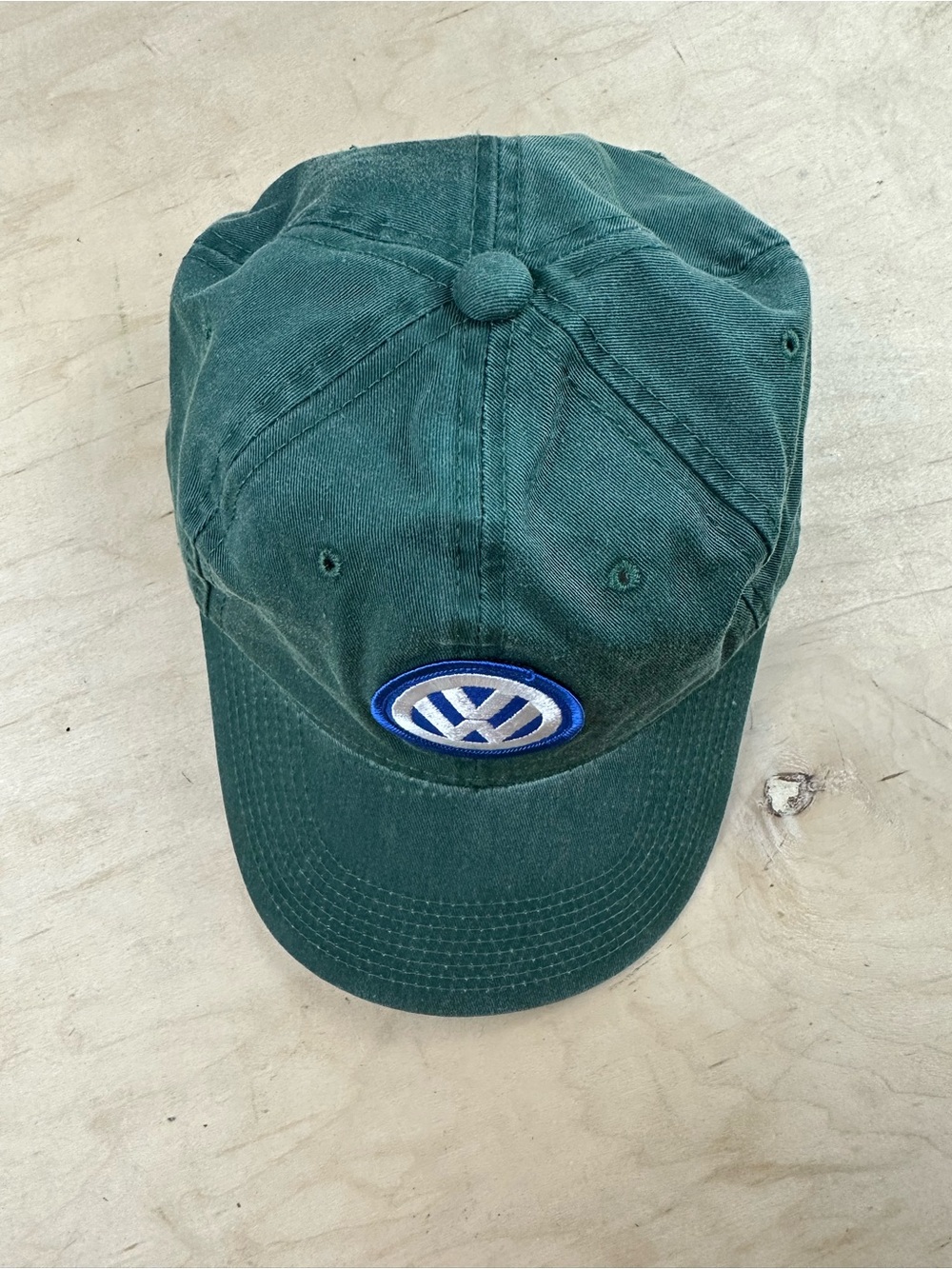 Volkswagen Green Baseball Cap with Blue & White Patch - Picture 11 of 11